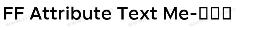 FF Attribute Text Me字体转换